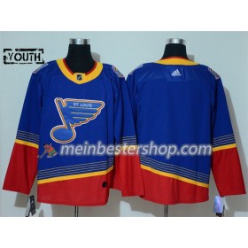 St. Louis Blues Blank Adidas 90s Heritage Trikot Authentic - Kinder